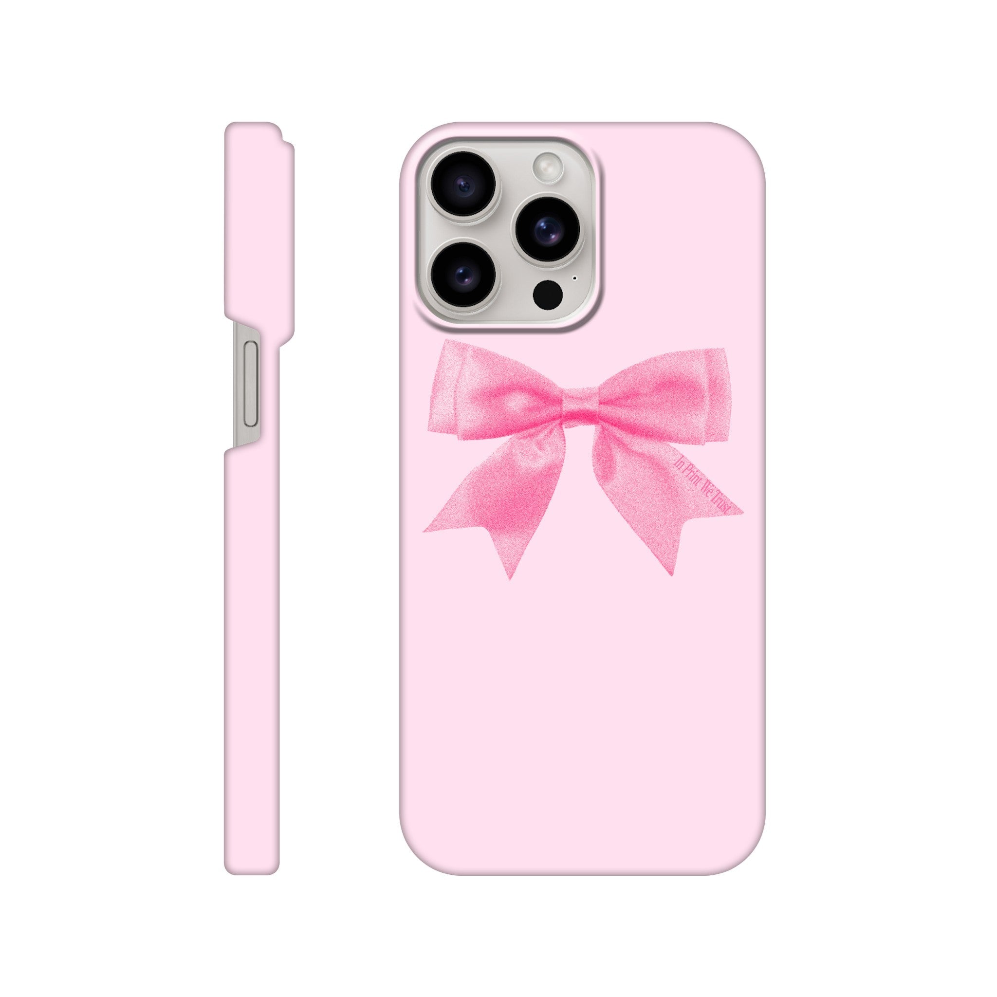 'Put a Bow On It' phone case - In Print We Trust