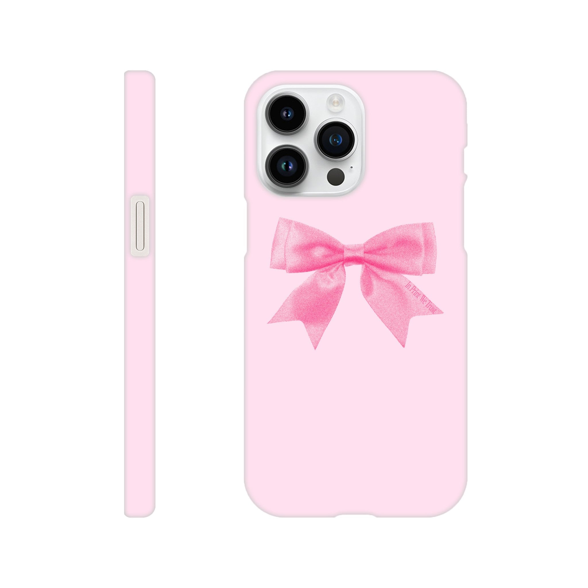 'Put a Bow On It' phone case - In Print We Trust