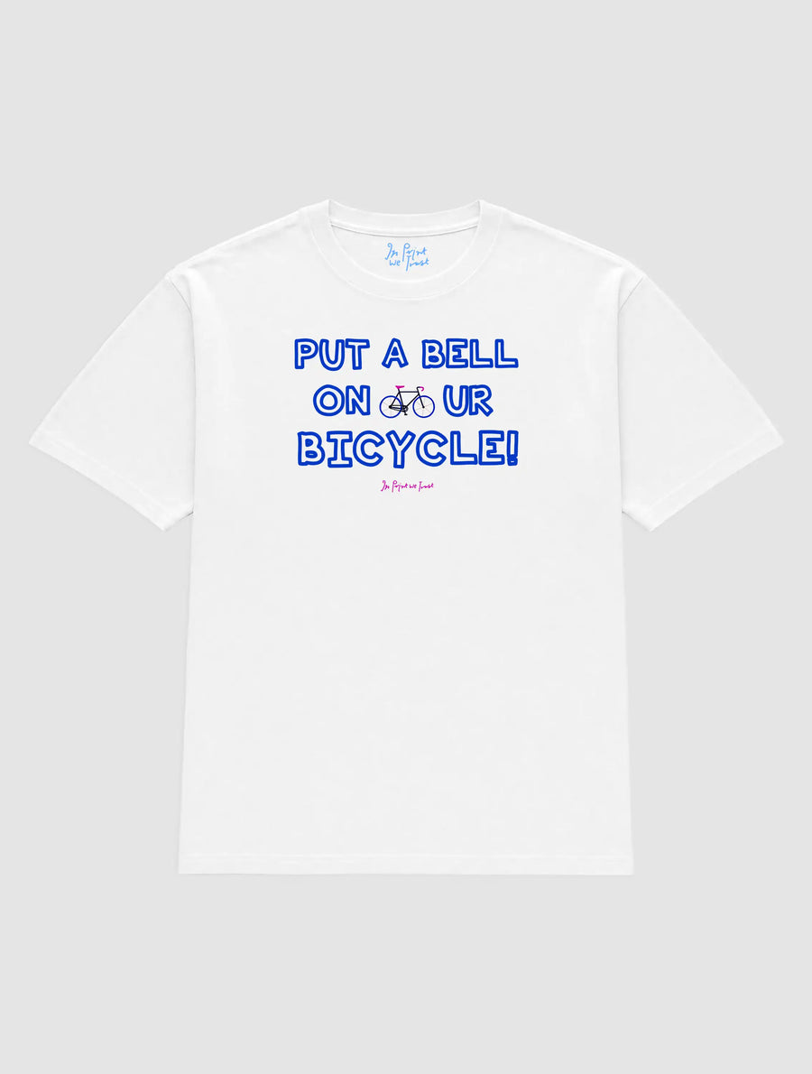 put a bell on your bicycle heavyweight tee