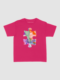 puzzle piece baby tee - In Print We Trust