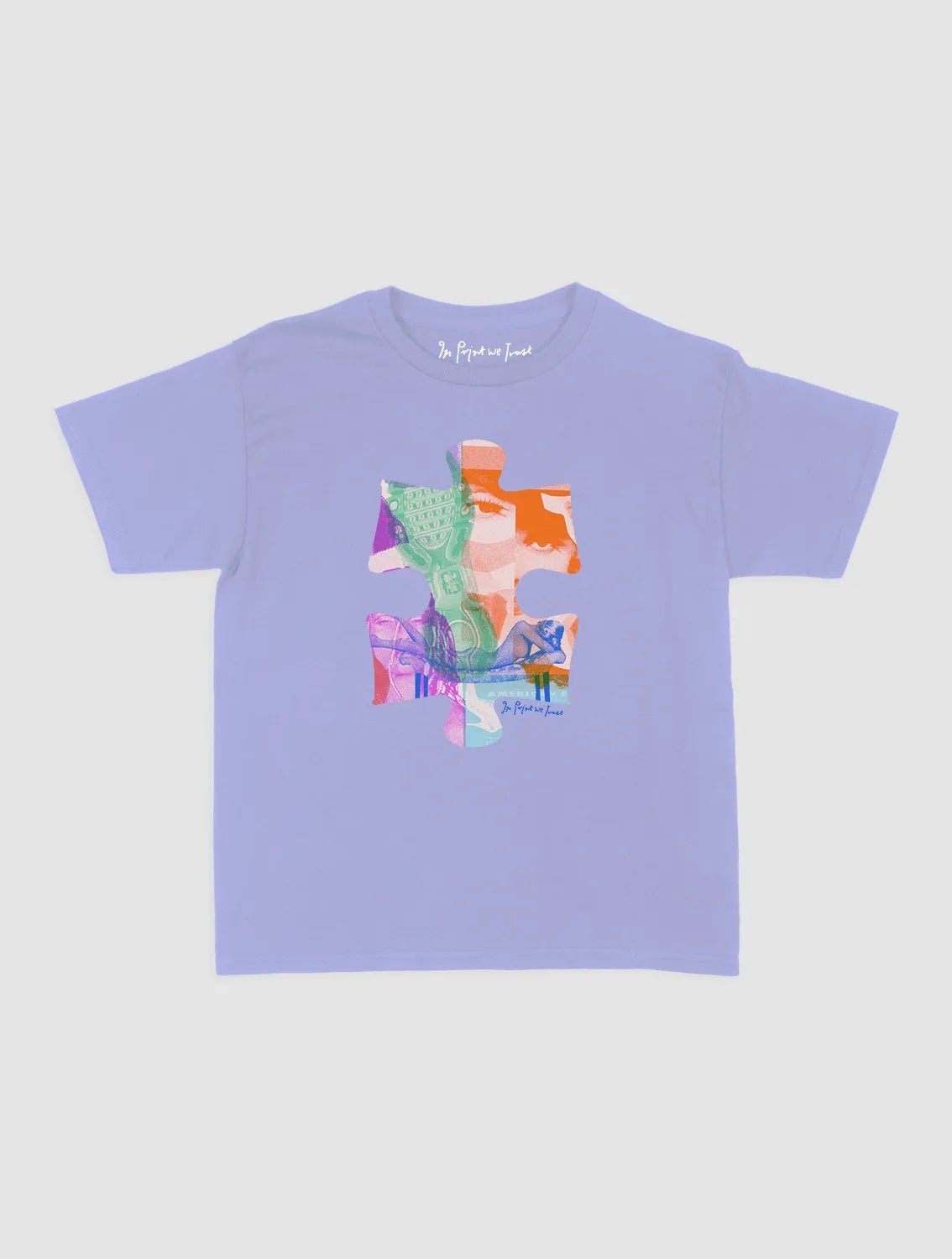 puzzle piece baby tee - In Print We Trust