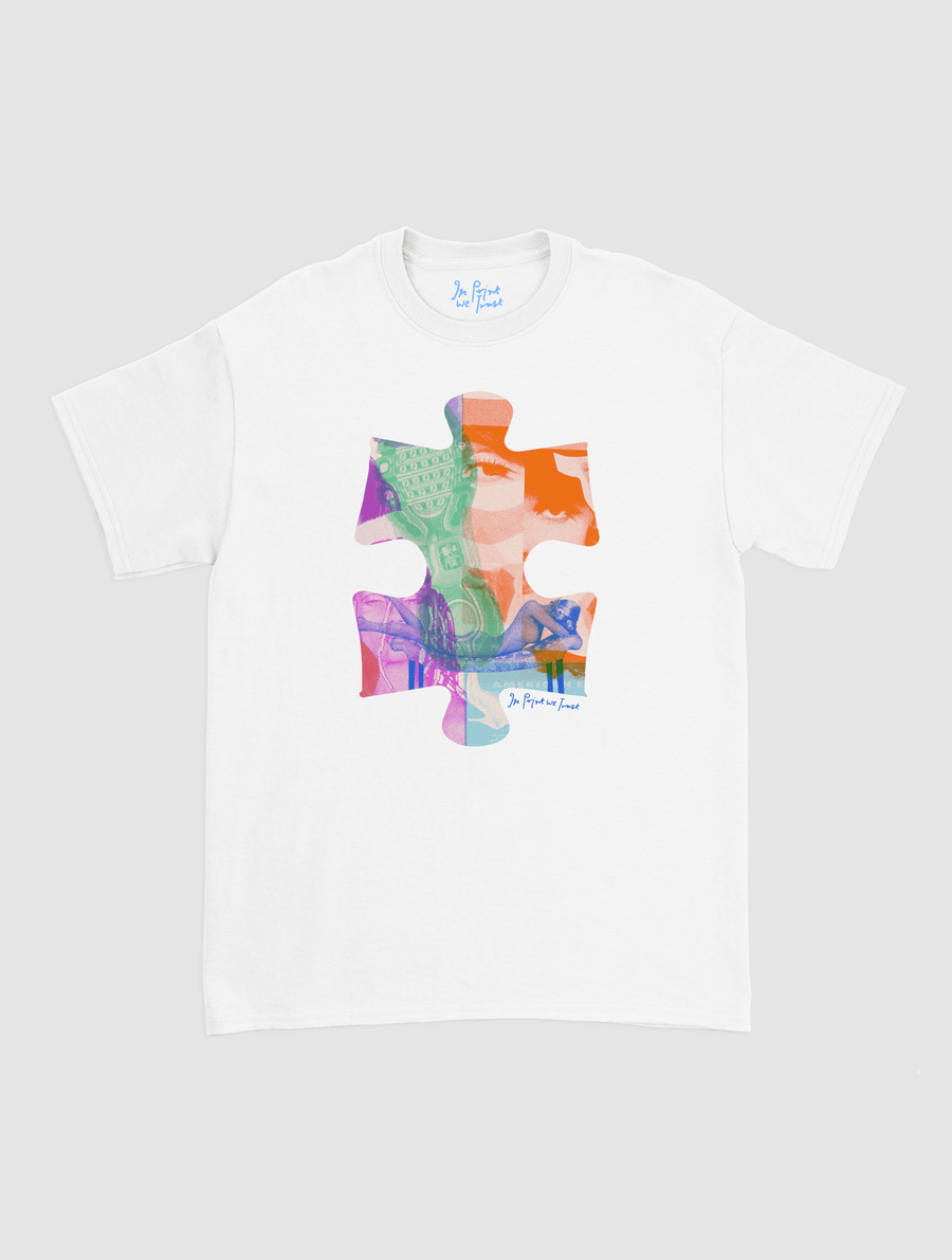 puzzle piece classic tee - In Print We Trust
