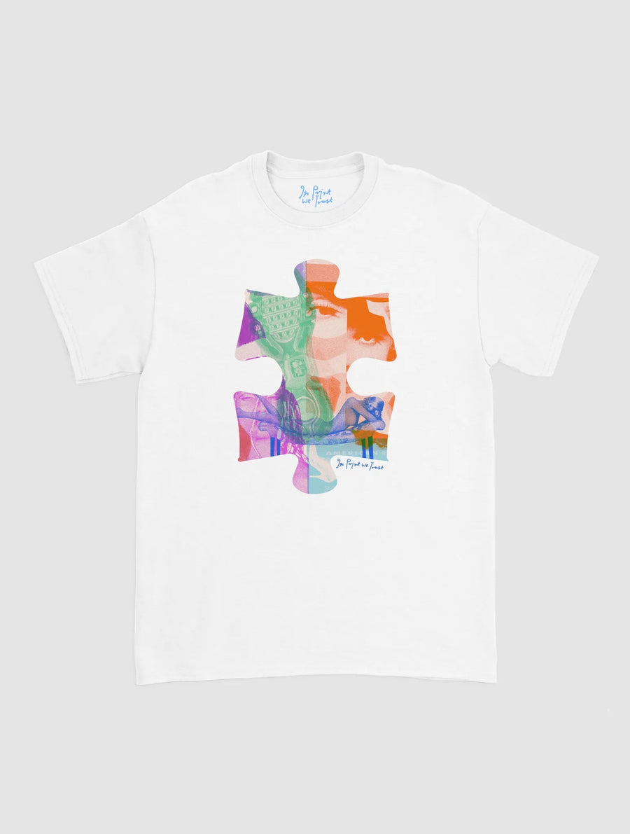 puzzle piece classic tee - In Print We Trust