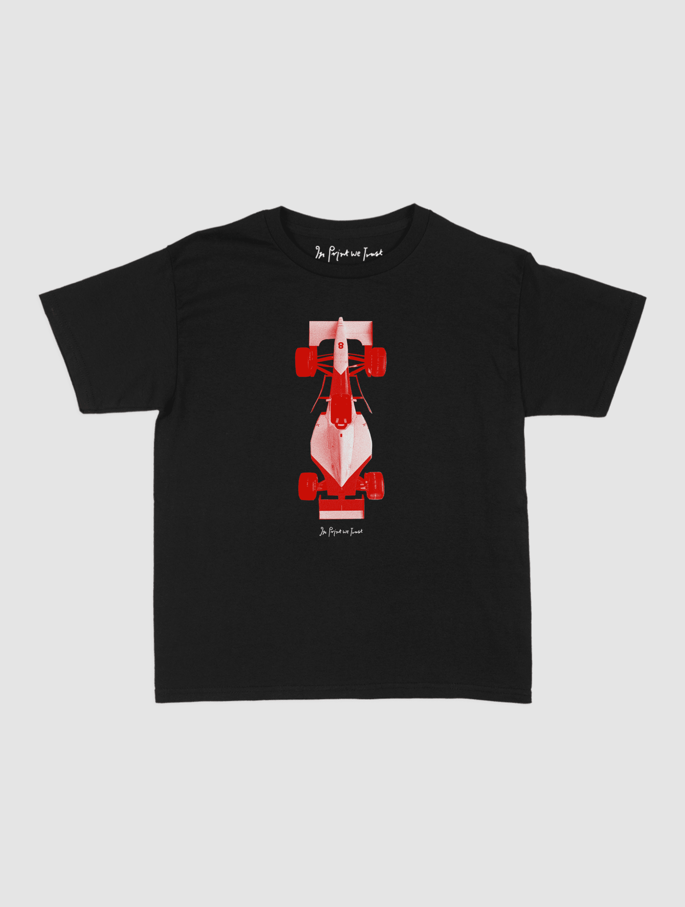 racing car baby tee - In Print We Trust