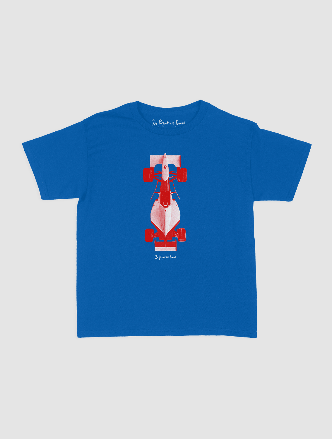 racing car baby tee - In Print We Trust