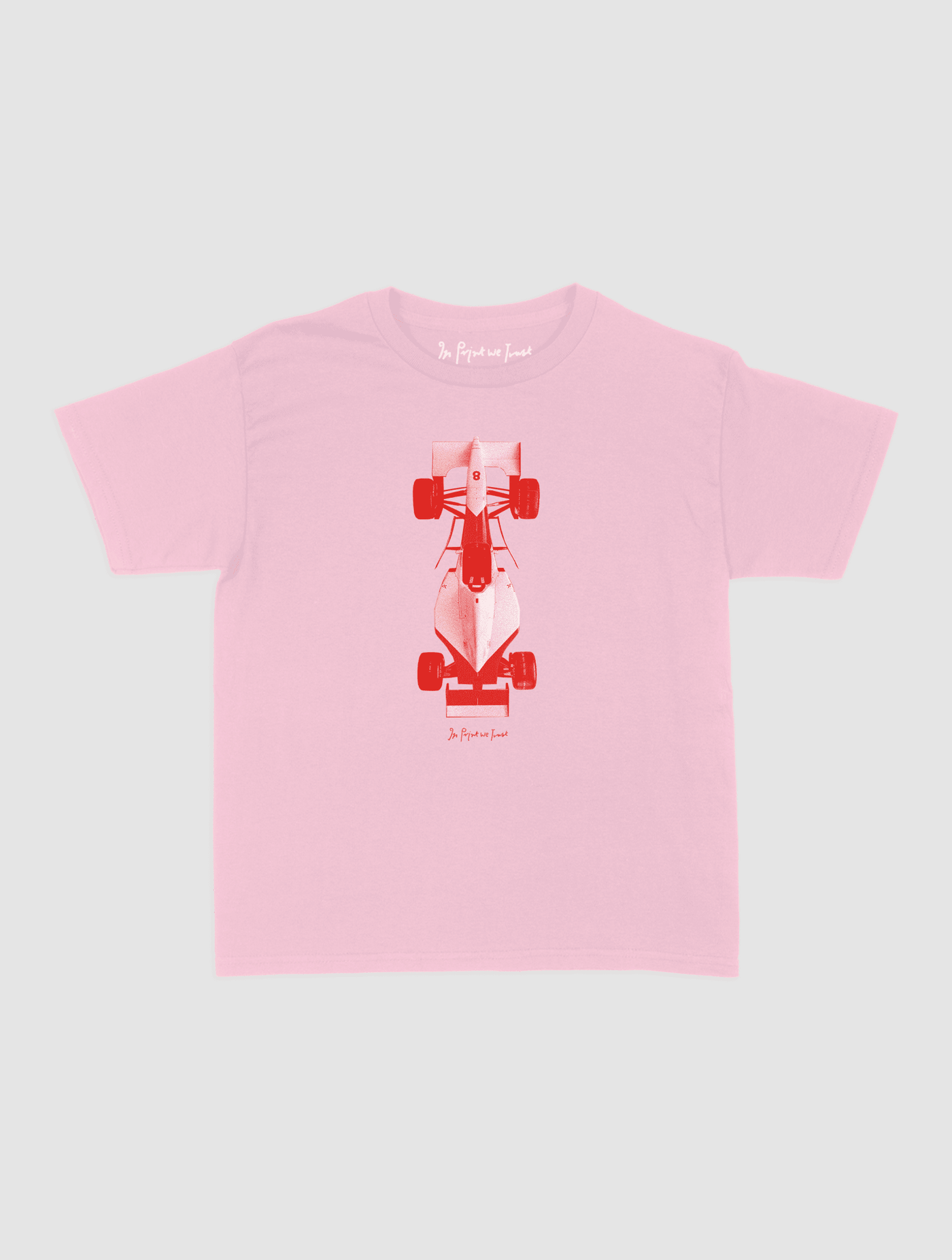 racing car baby tee - In Print We Trust