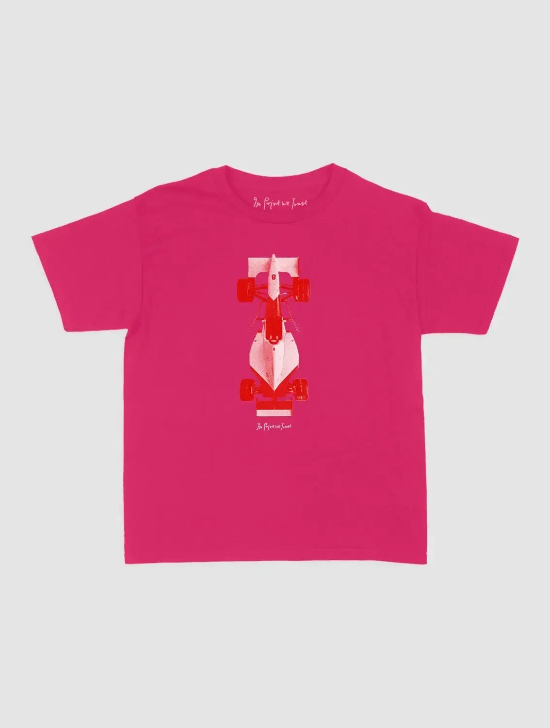 racing car baby tee - In Print We Trust