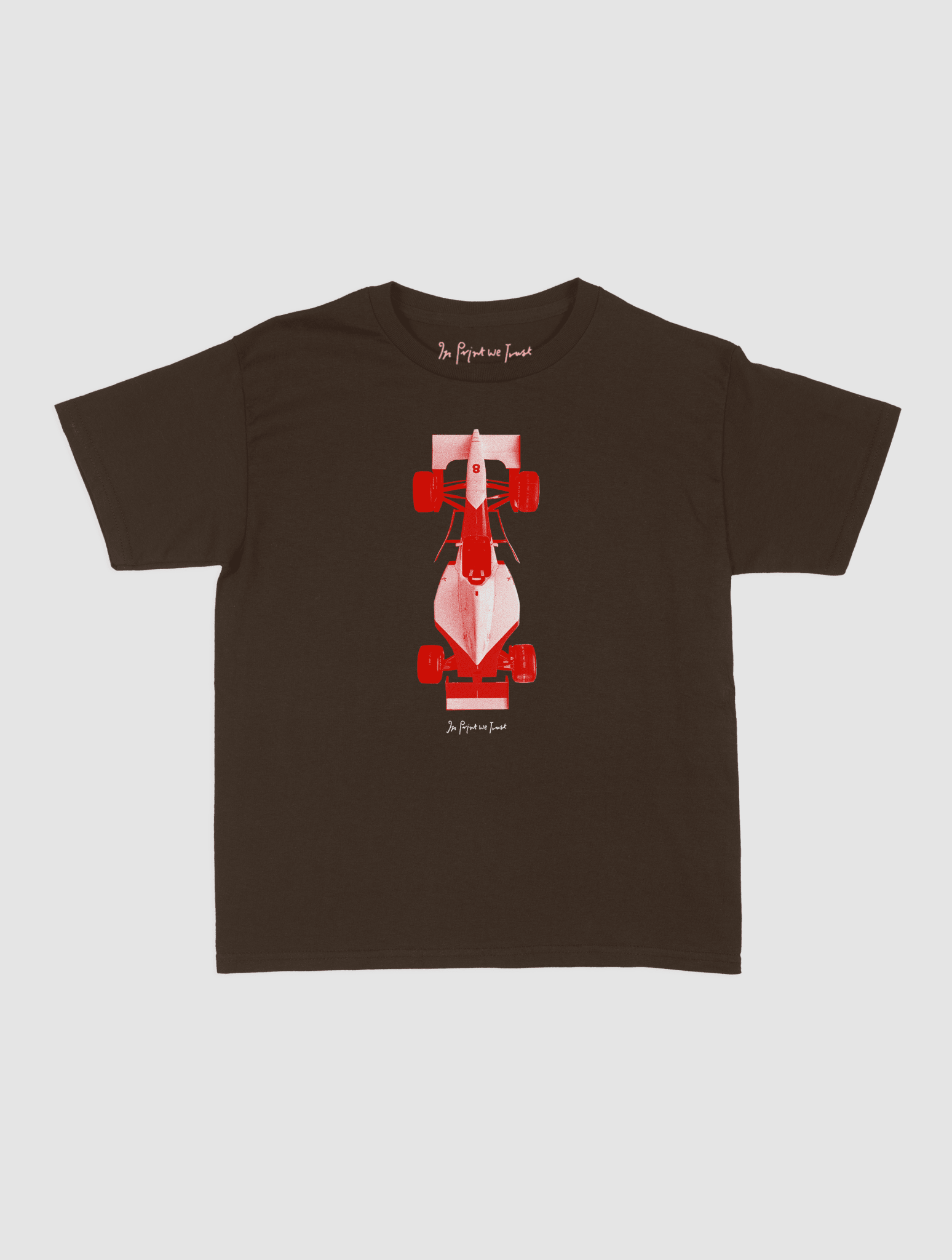 racing car baby tee - In Print We Trust