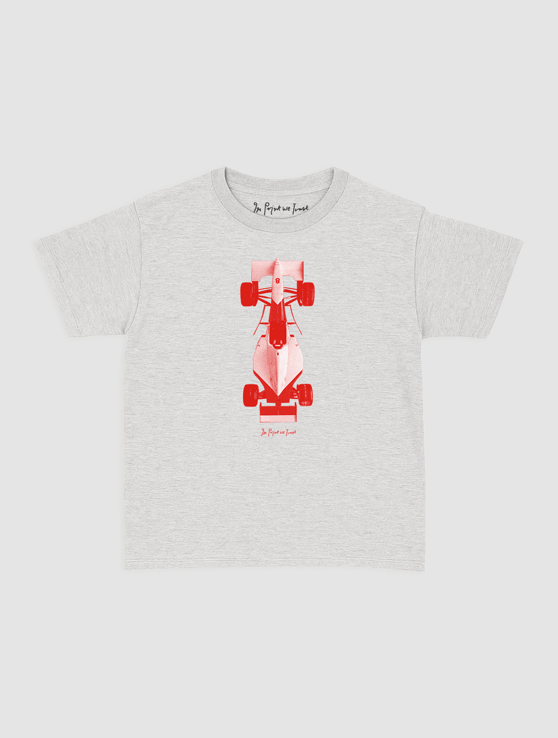 racing car baby tee - In Print We Trust