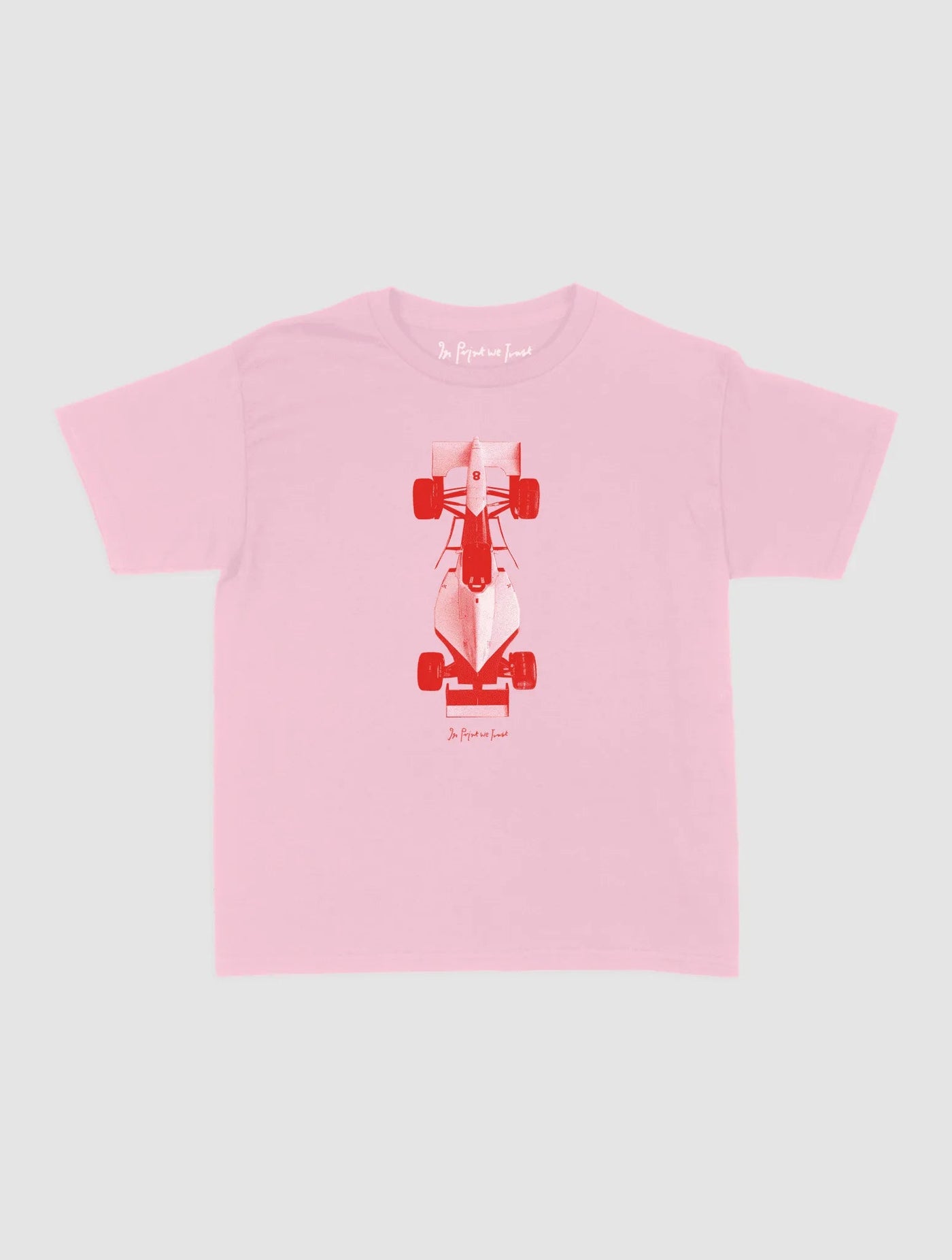 racing car baby tee - In Print We Trust