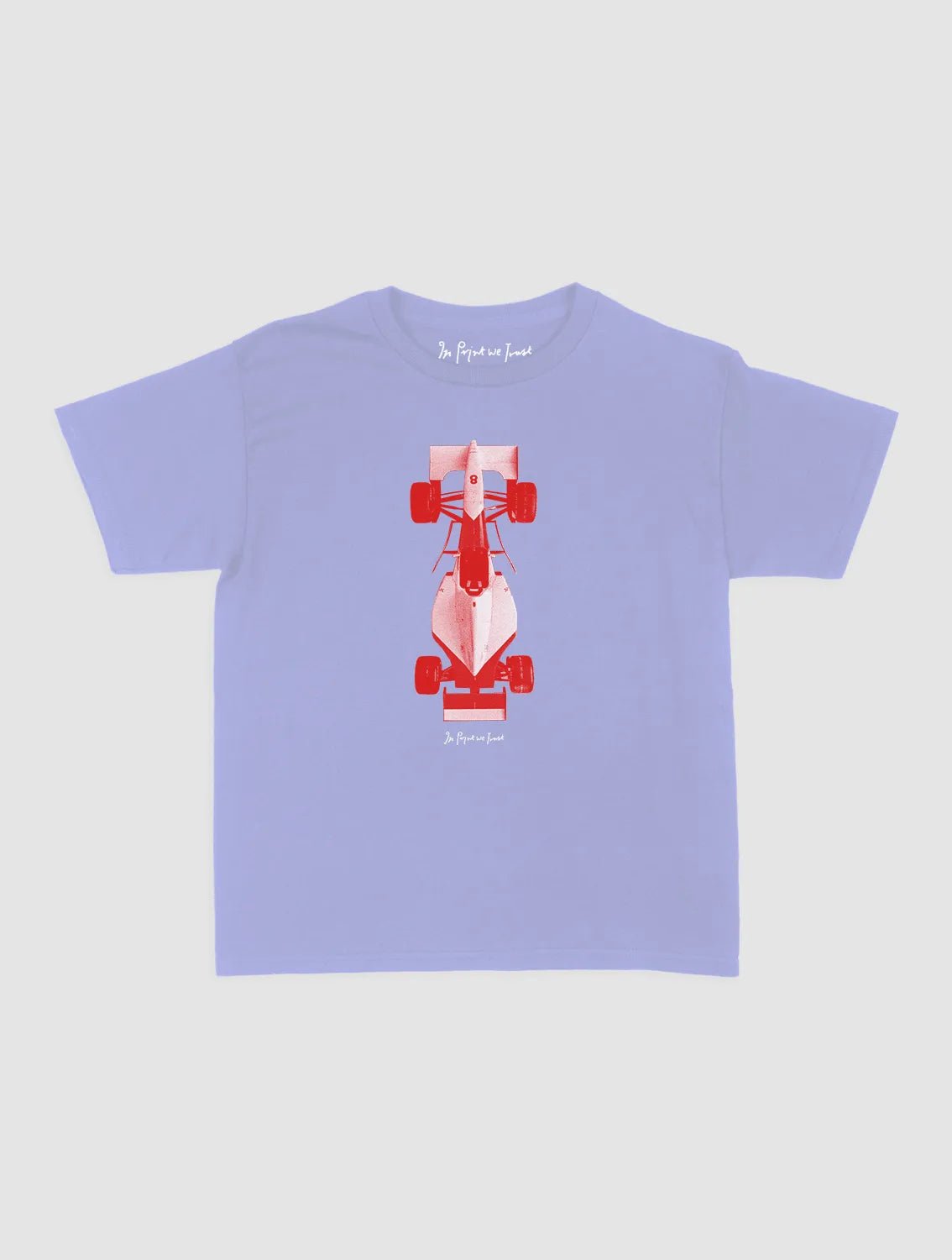 racing car baby tee - In Print We Trust