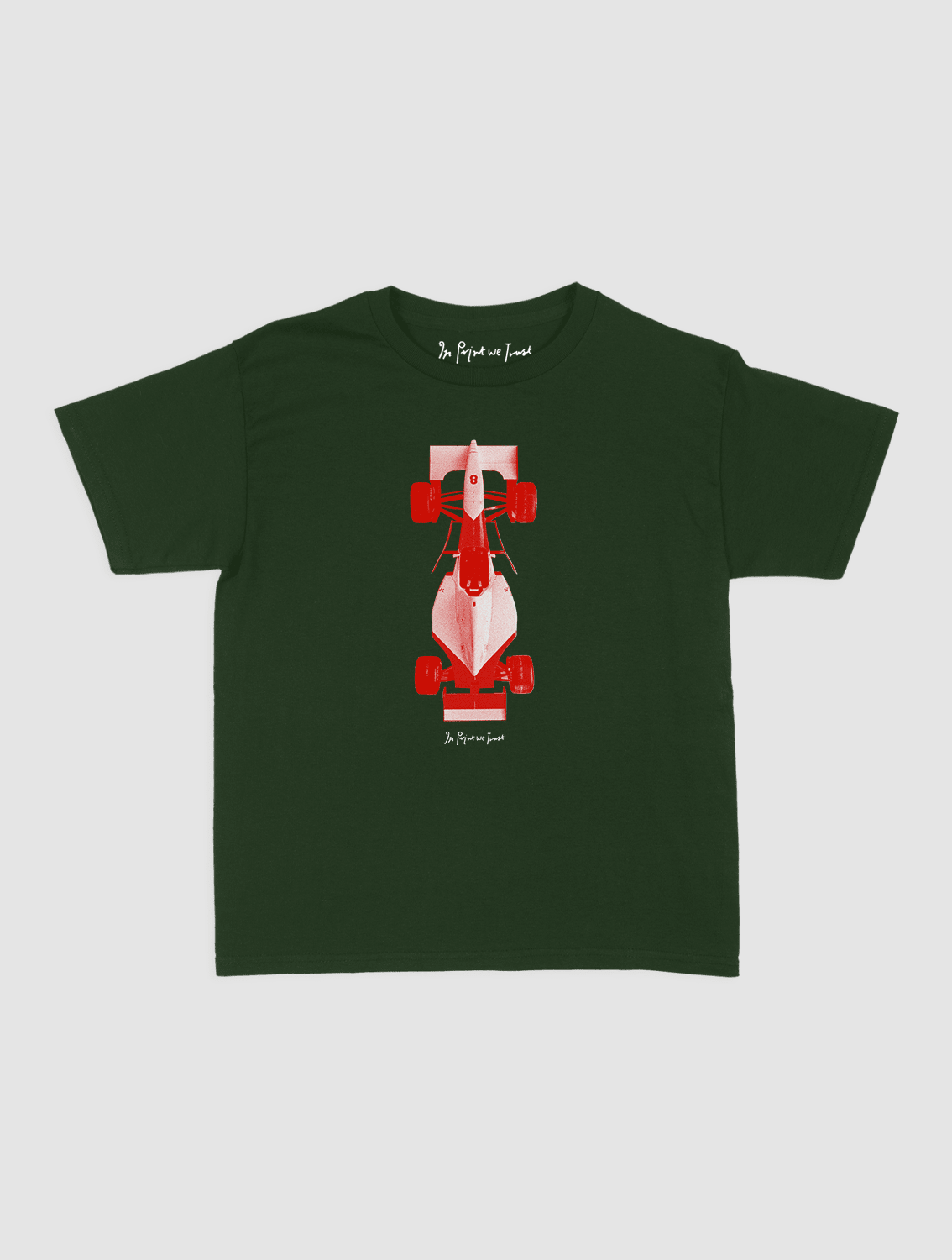 racing car baby tee - In Print We Trust