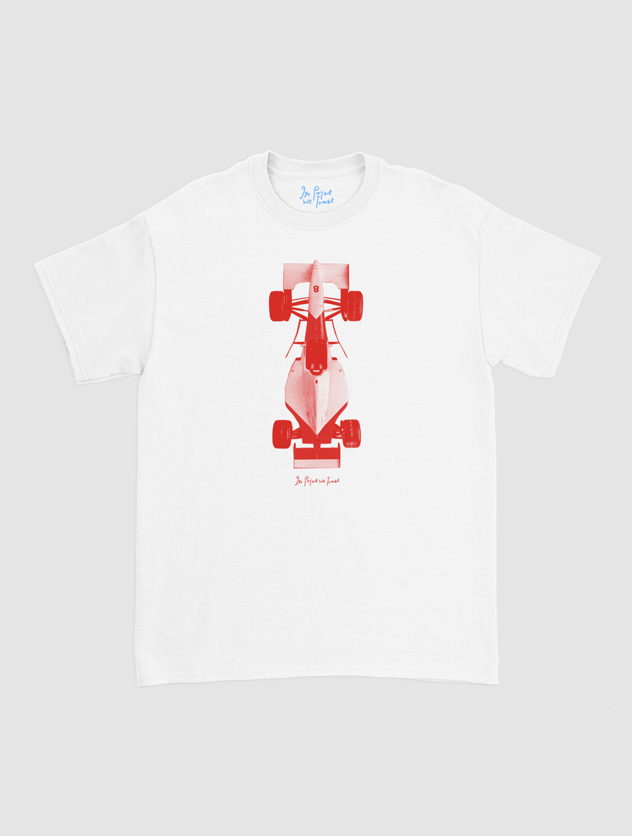 racing car classic tee - In Print We Trust