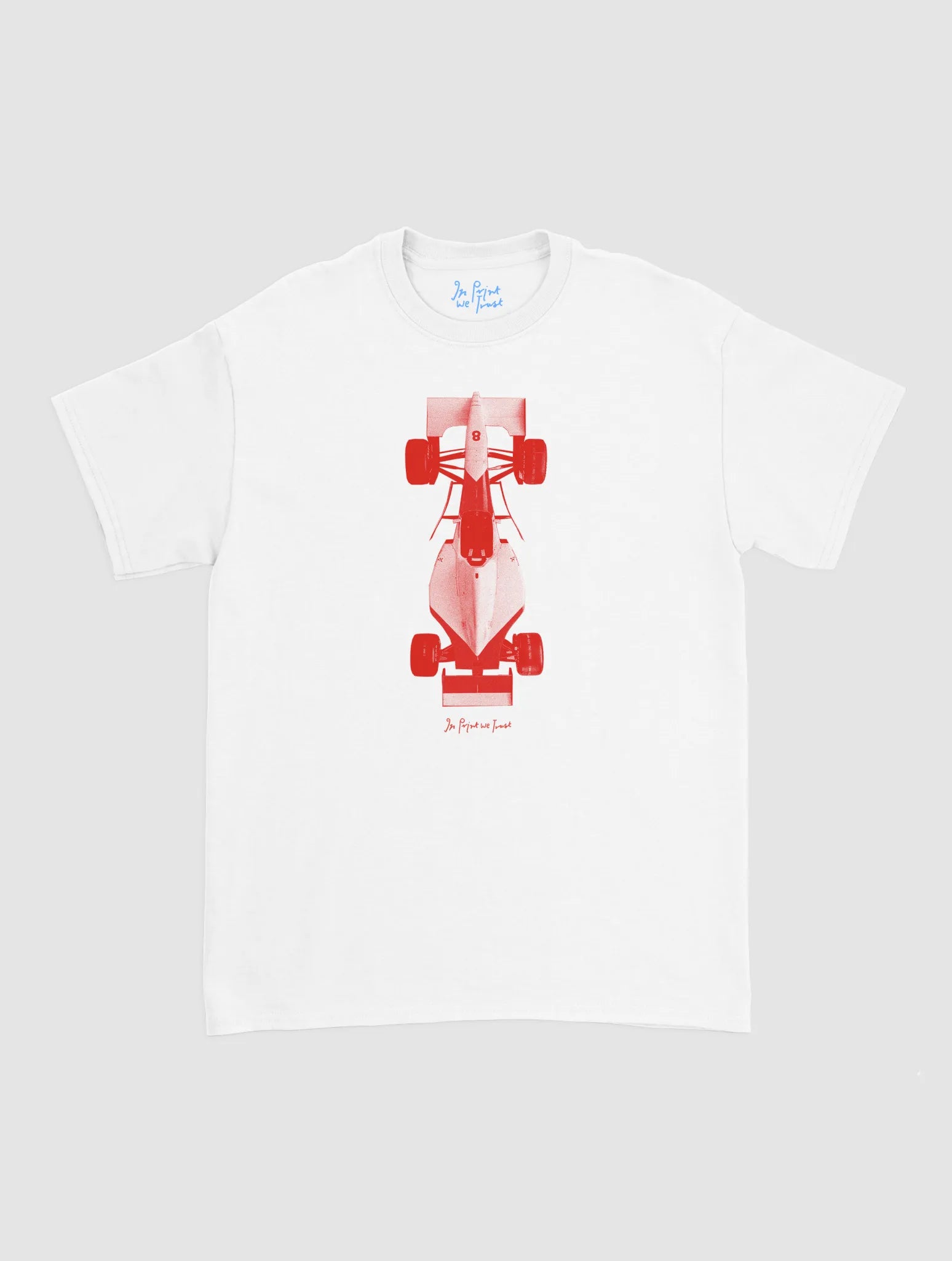 racing car classic tee - In Print We Trust