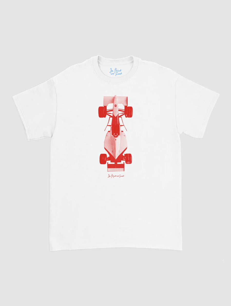 racing car classic tee - In Print We Trust