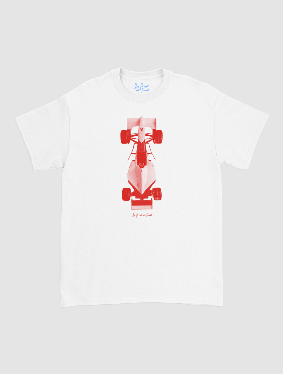 racing car classic tee - In Print We Trust