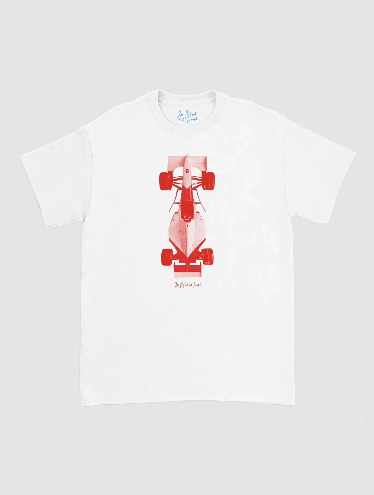 racing car classic tee - In Print We Trust
