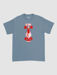 racing car classic tee - In Print We Trust
