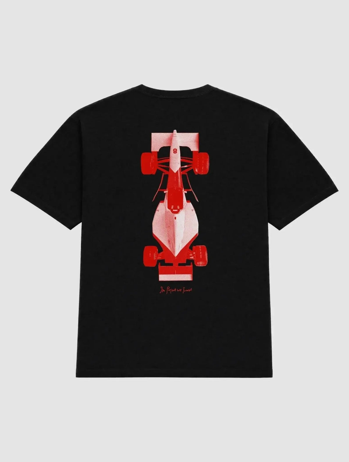 racing car heavyweight tee - In Print We Trust