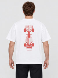 racing car heavyweight tee - In Print We Trust