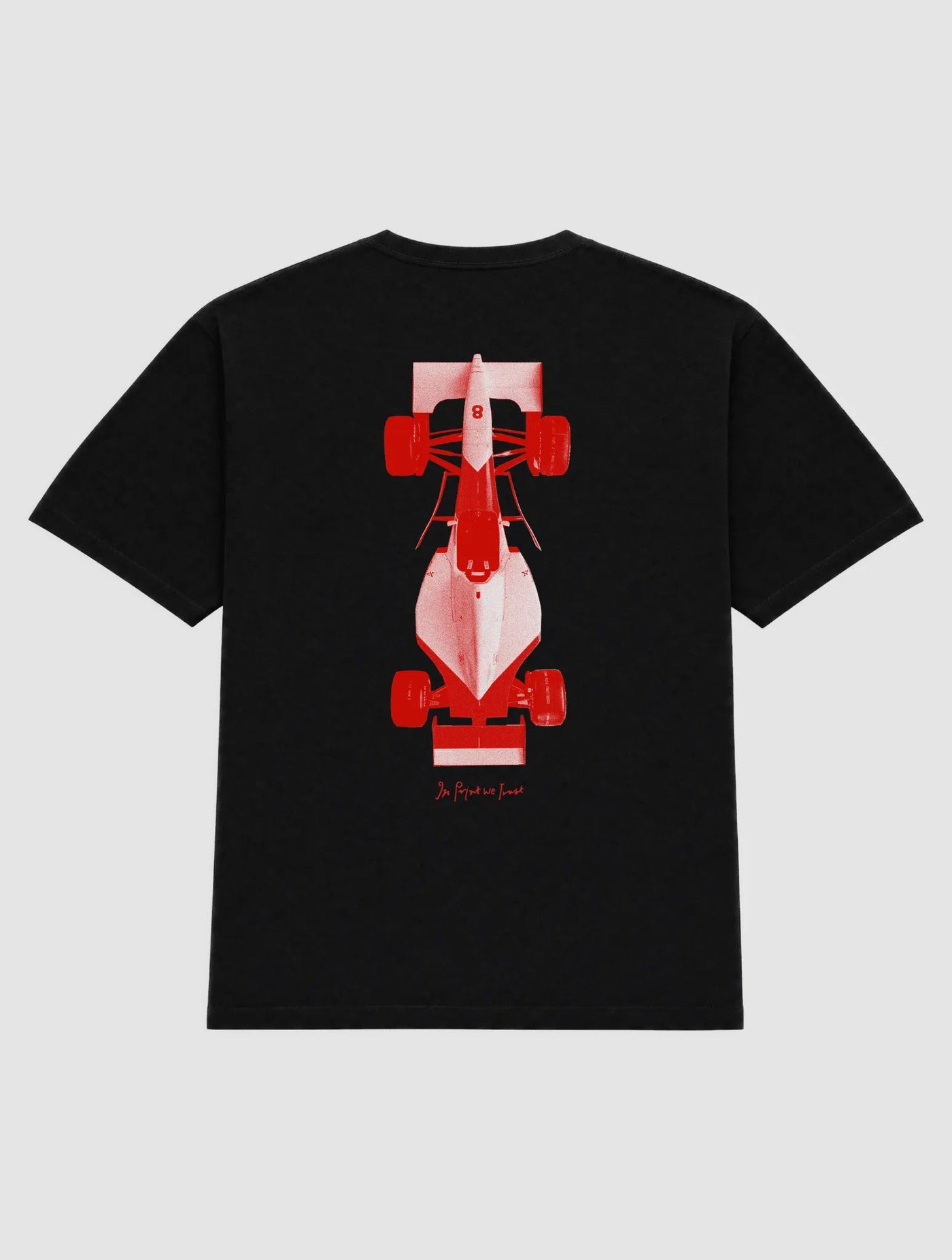 racing car heavyweight tee - In Print We Trust
