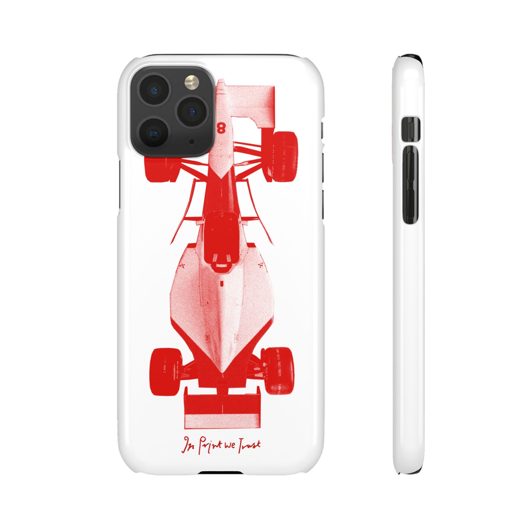 racing car iPhone case - In Print We Trust