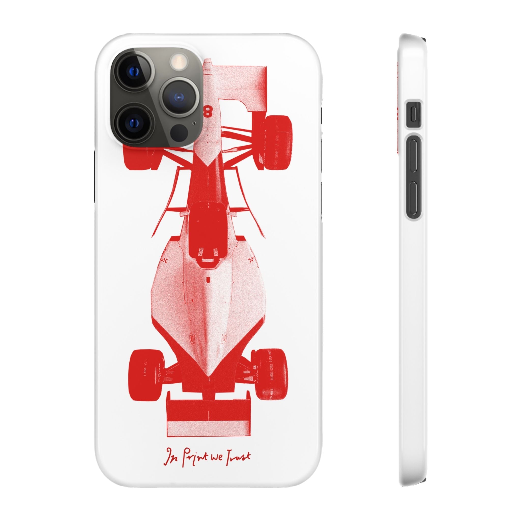 racing car iPhone case - In Print We Trust