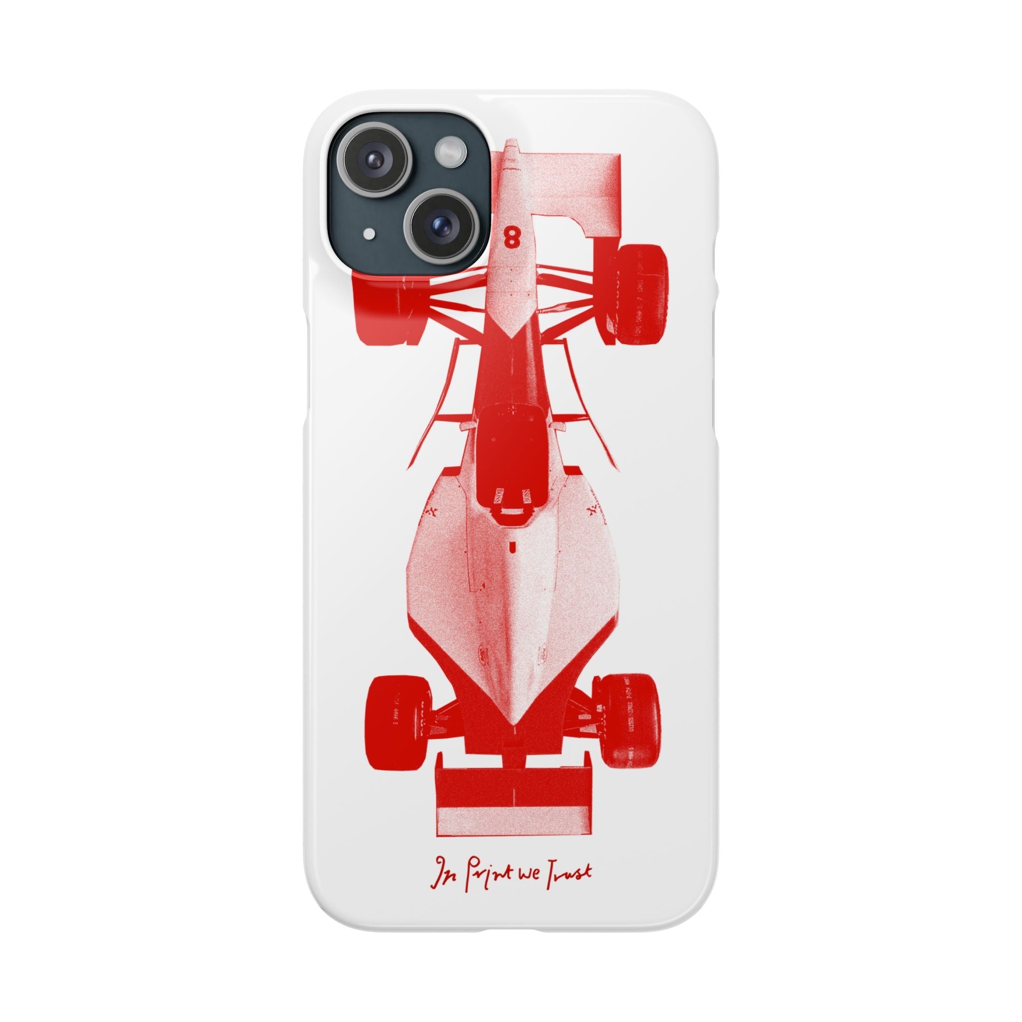 racing car iPhone case - In Print We Trust