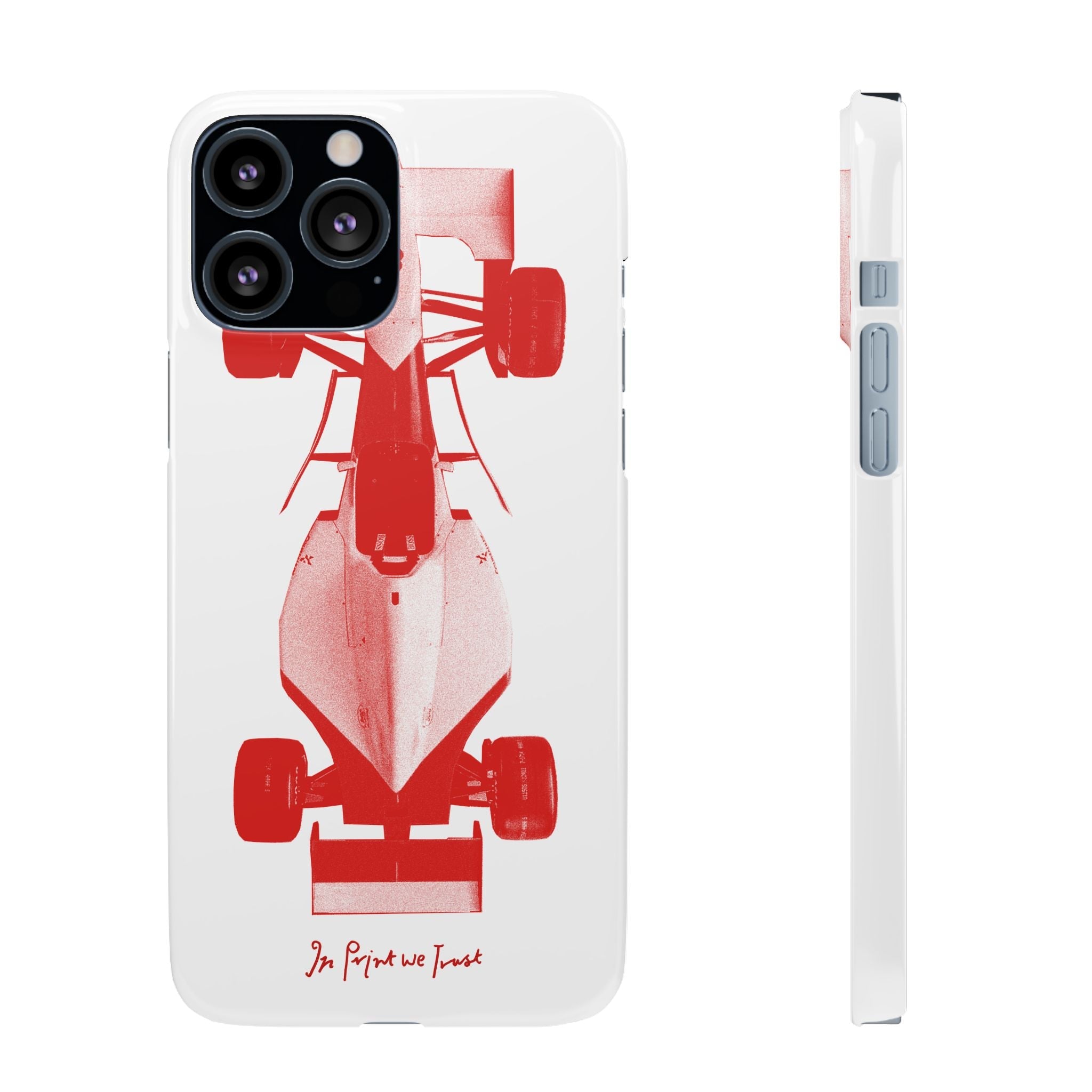 racing car iPhone case - In Print We Trust