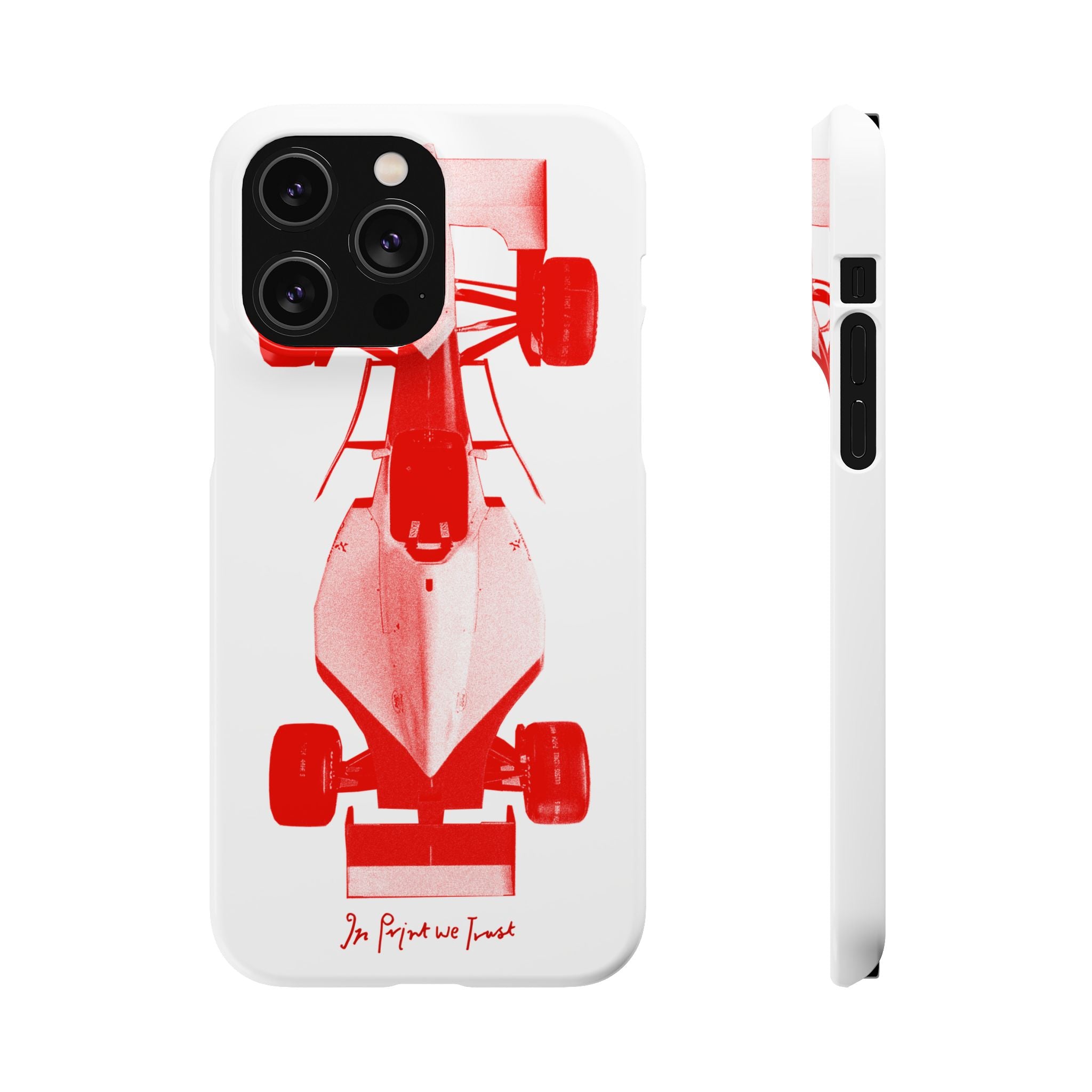 racing car iPhone case - In Print We Trust