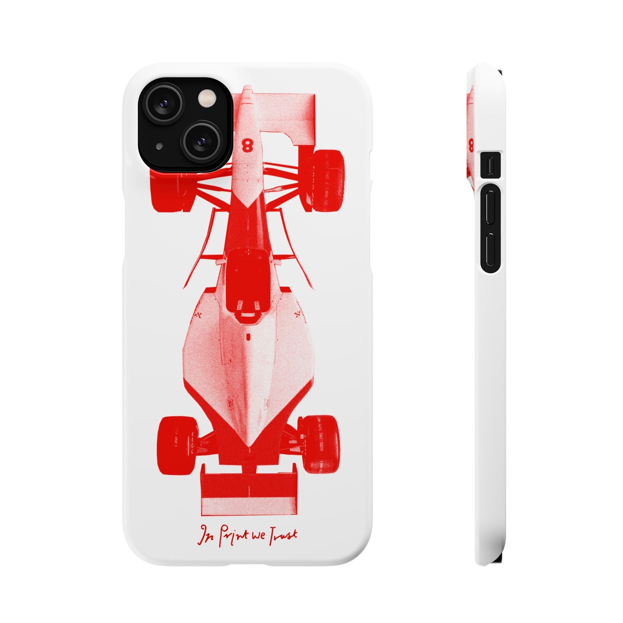 racing car iPhone case - In Print We Trust