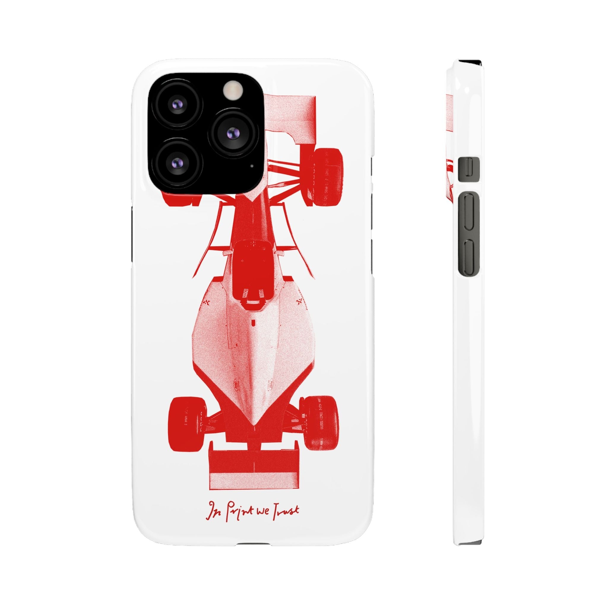 racing car iPhone case - In Print We Trust