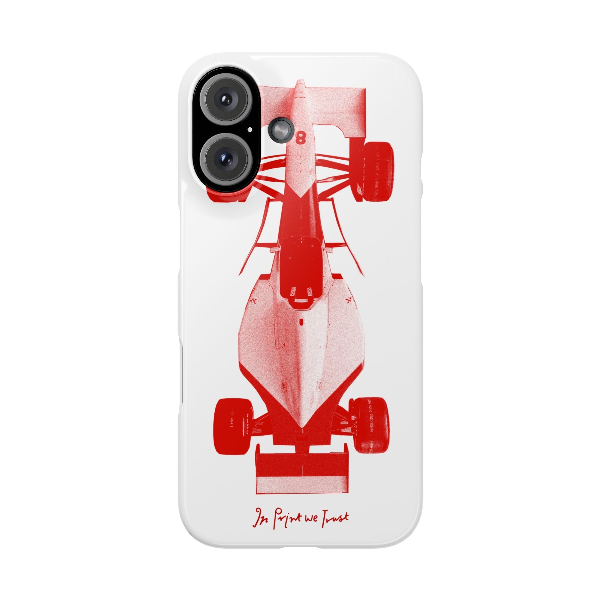 racing car iPhone case - In Print We Trust