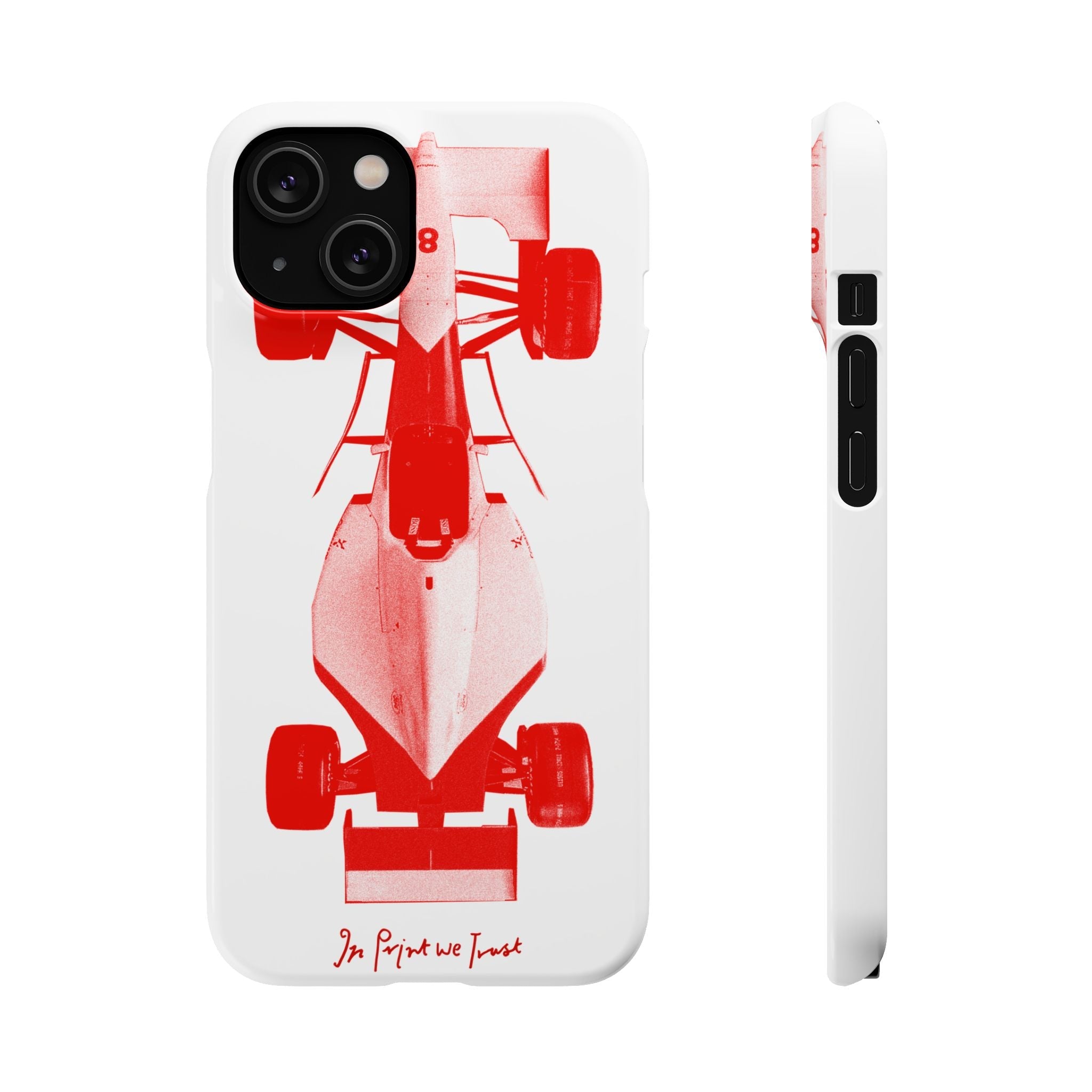 racing car iPhone case - In Print We Trust