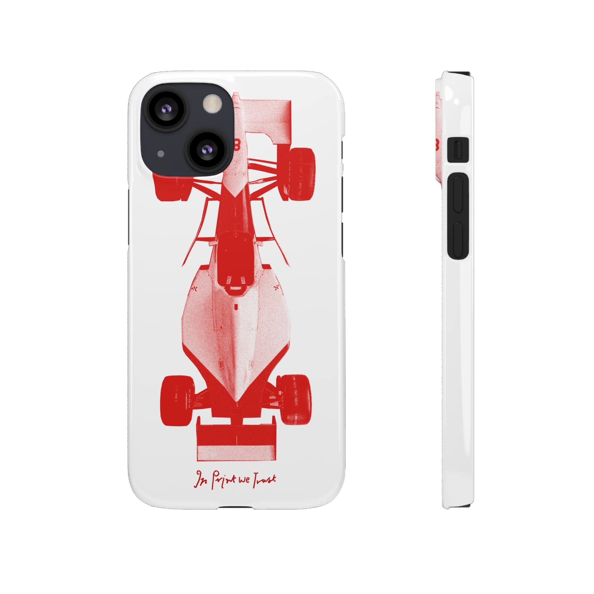 racing car iPhone case - In Print We Trust