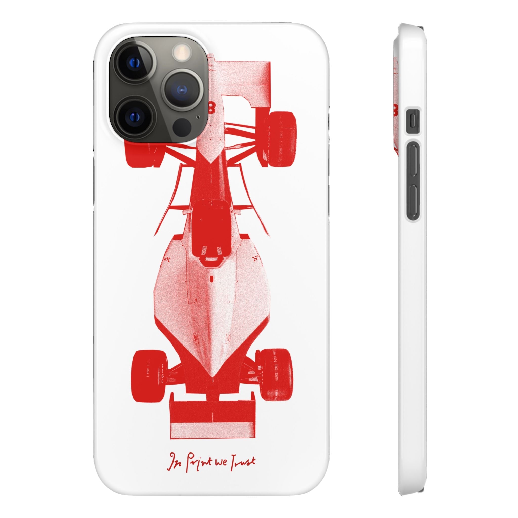 racing car iPhone case - In Print We Trust