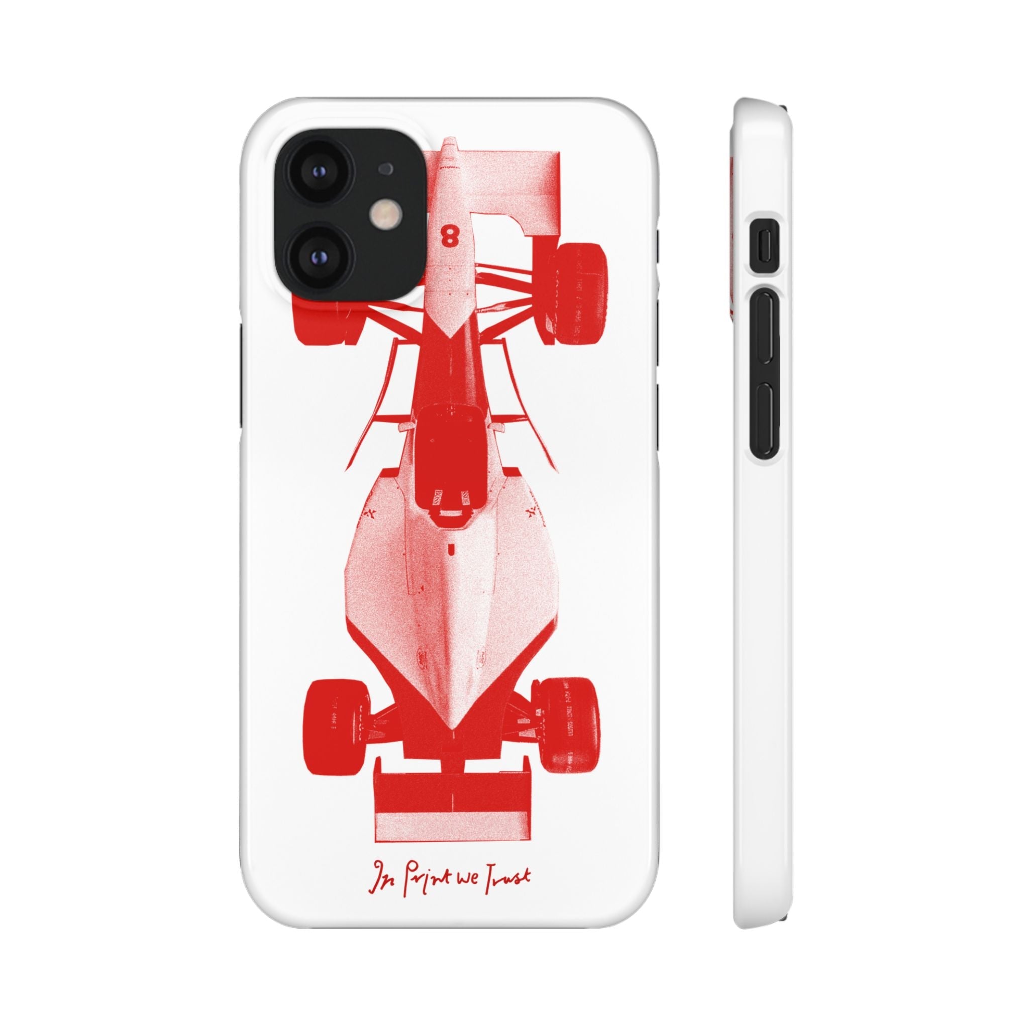 racing car iPhone case - In Print We Trust