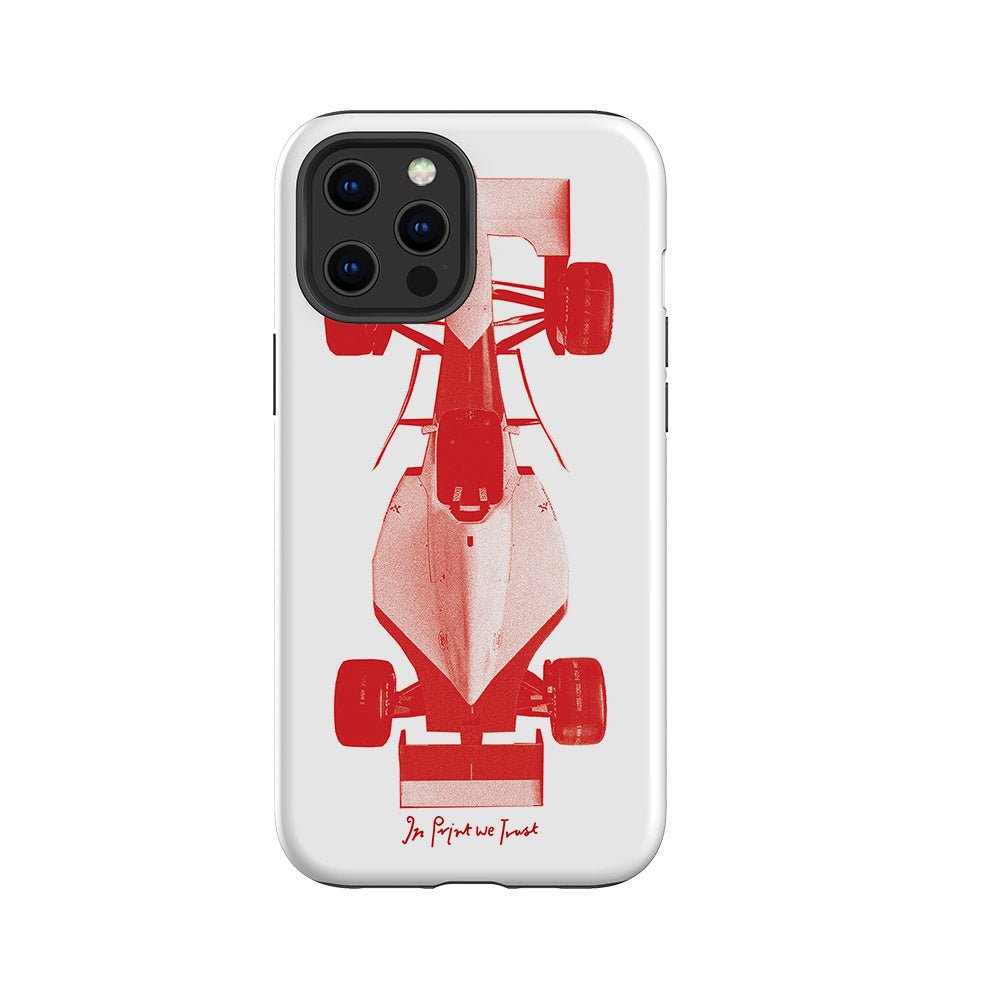 racing car tough iPhone case - In Print We Trust