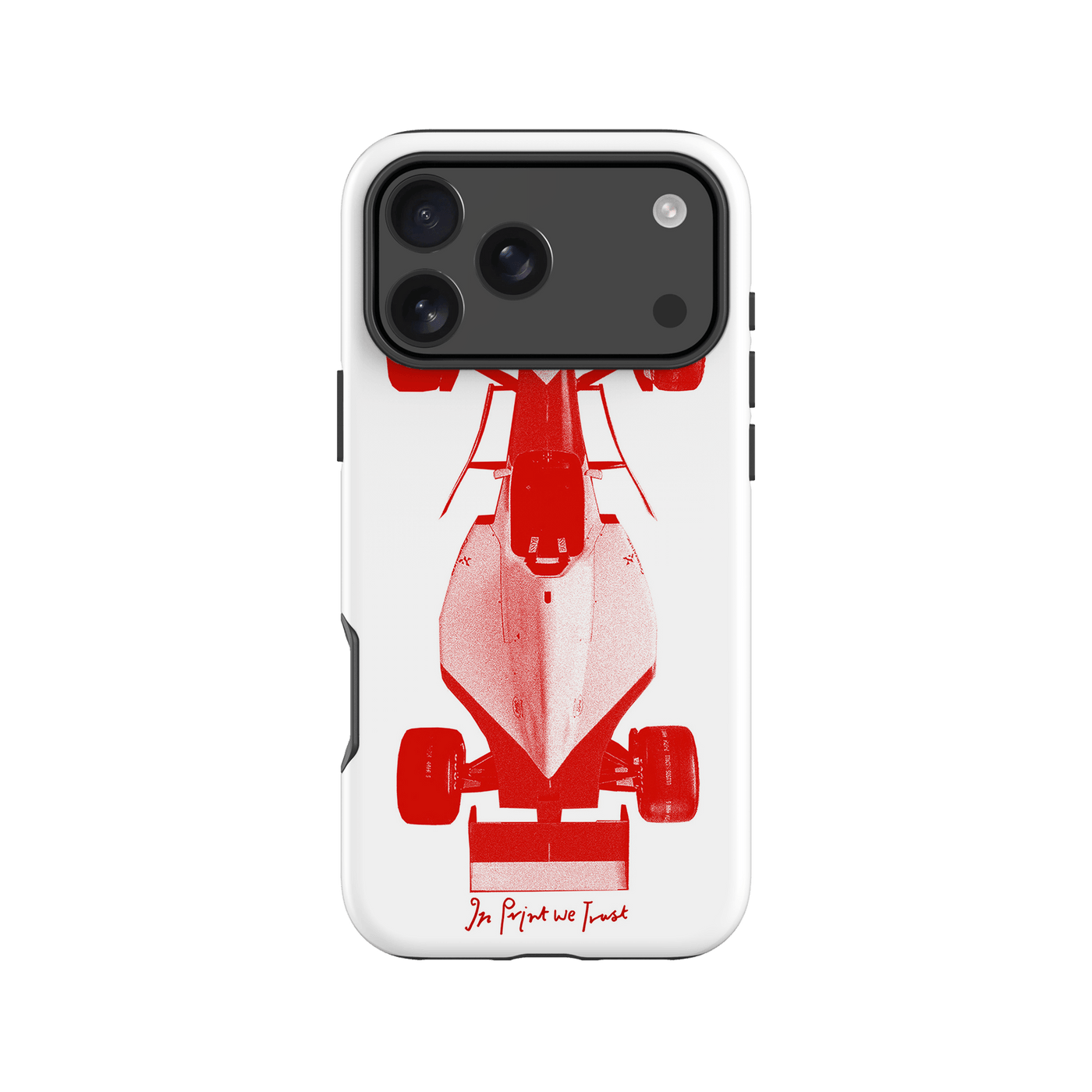 racing car tough iPhone case - In Print We Trust
