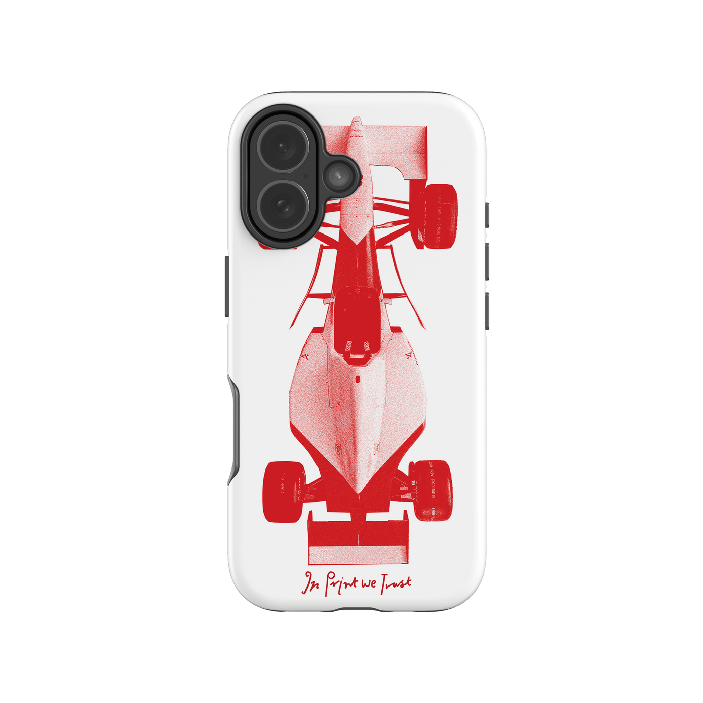 racing car tough iPhone case - In Print We Trust