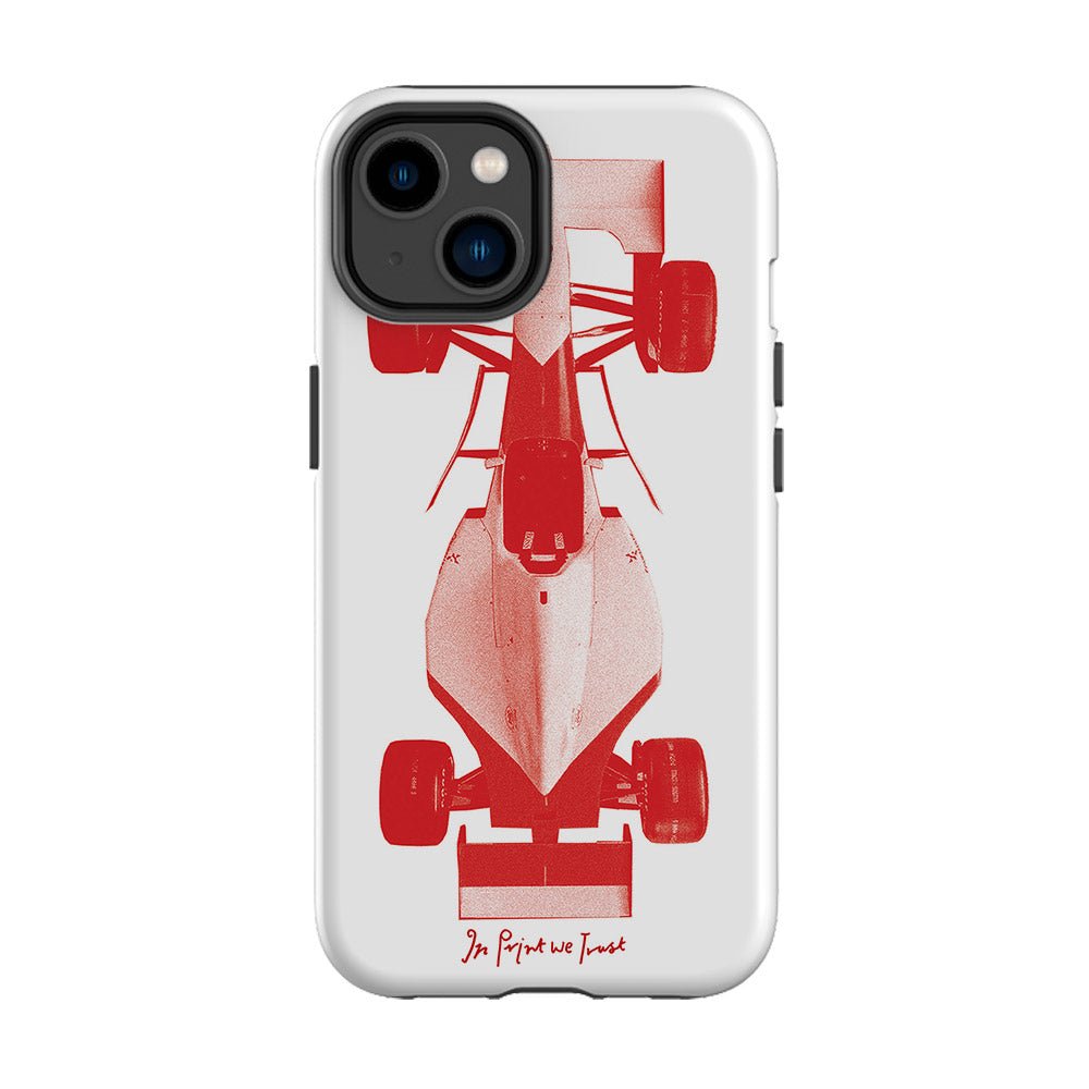 racing car tough iPhone case - In Print We Trust