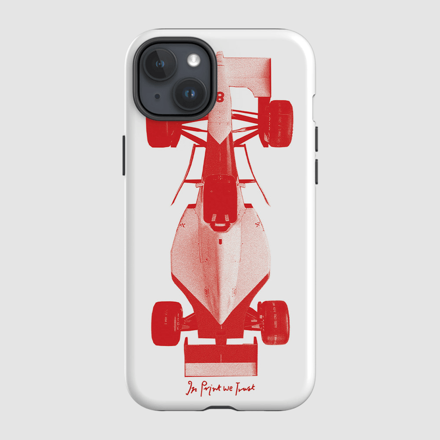 racing car tough iPhone case - In Print We Trust