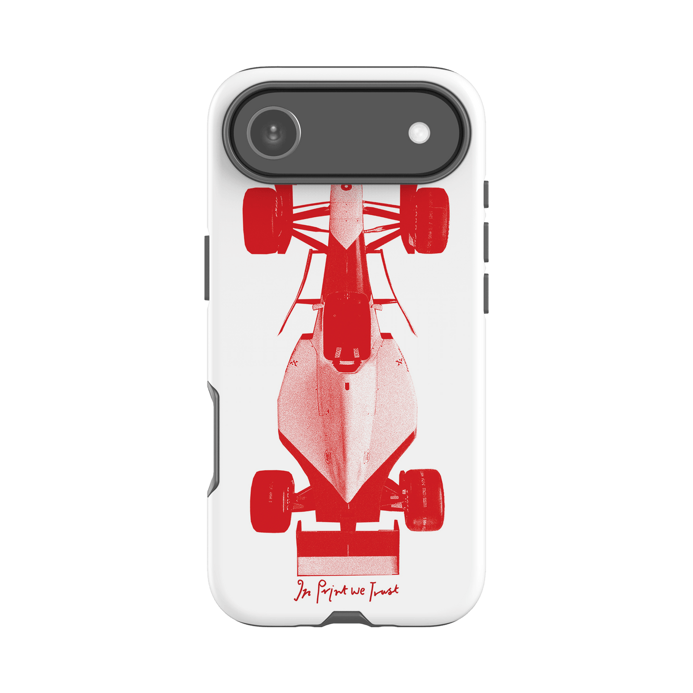 racing car tough iPhone case - In Print We Trust