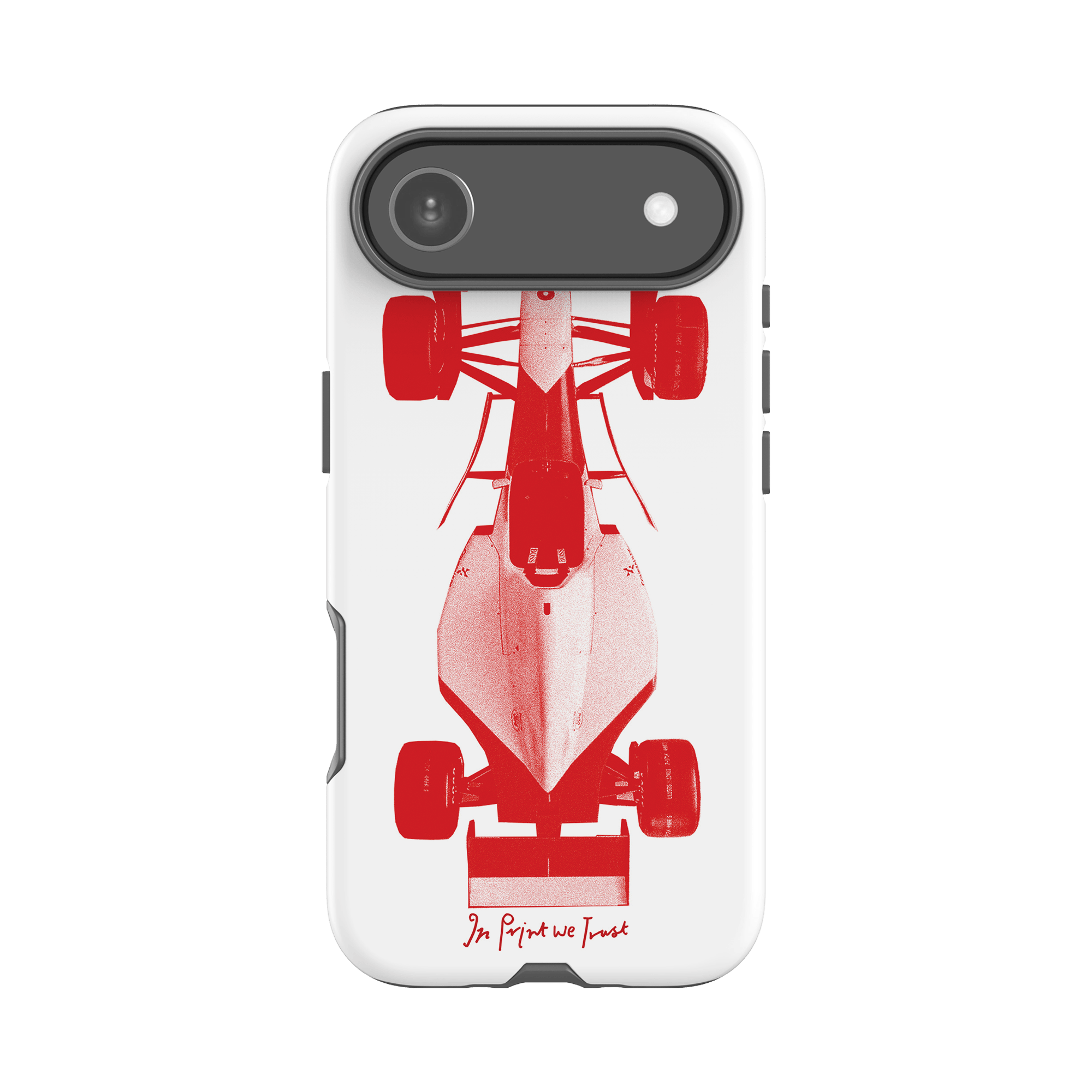 racing car tough iPhone case - In Print We Trust