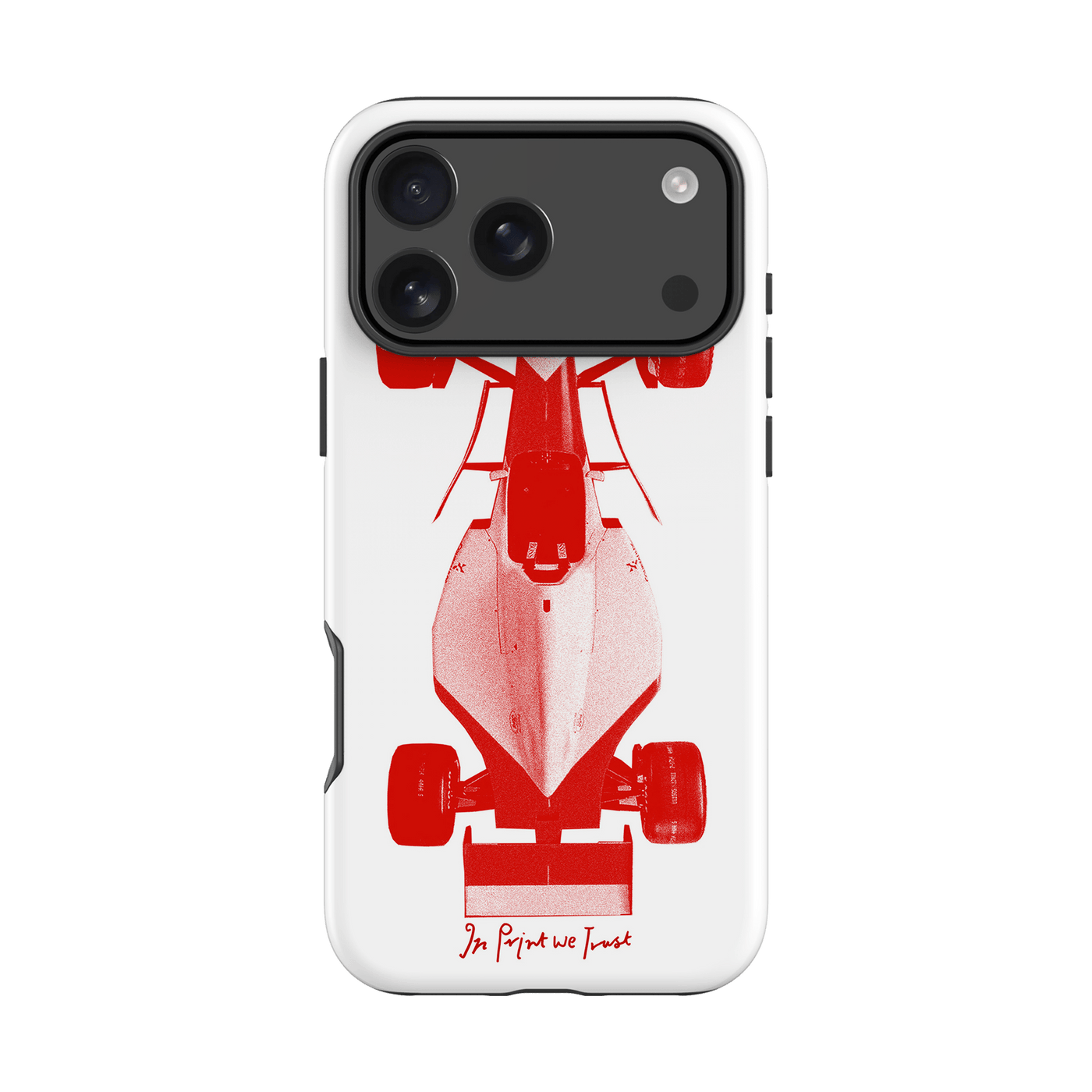 racing car tough iPhone case - In Print We Trust