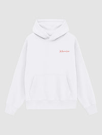racing car white hoodie - In Print We Trust