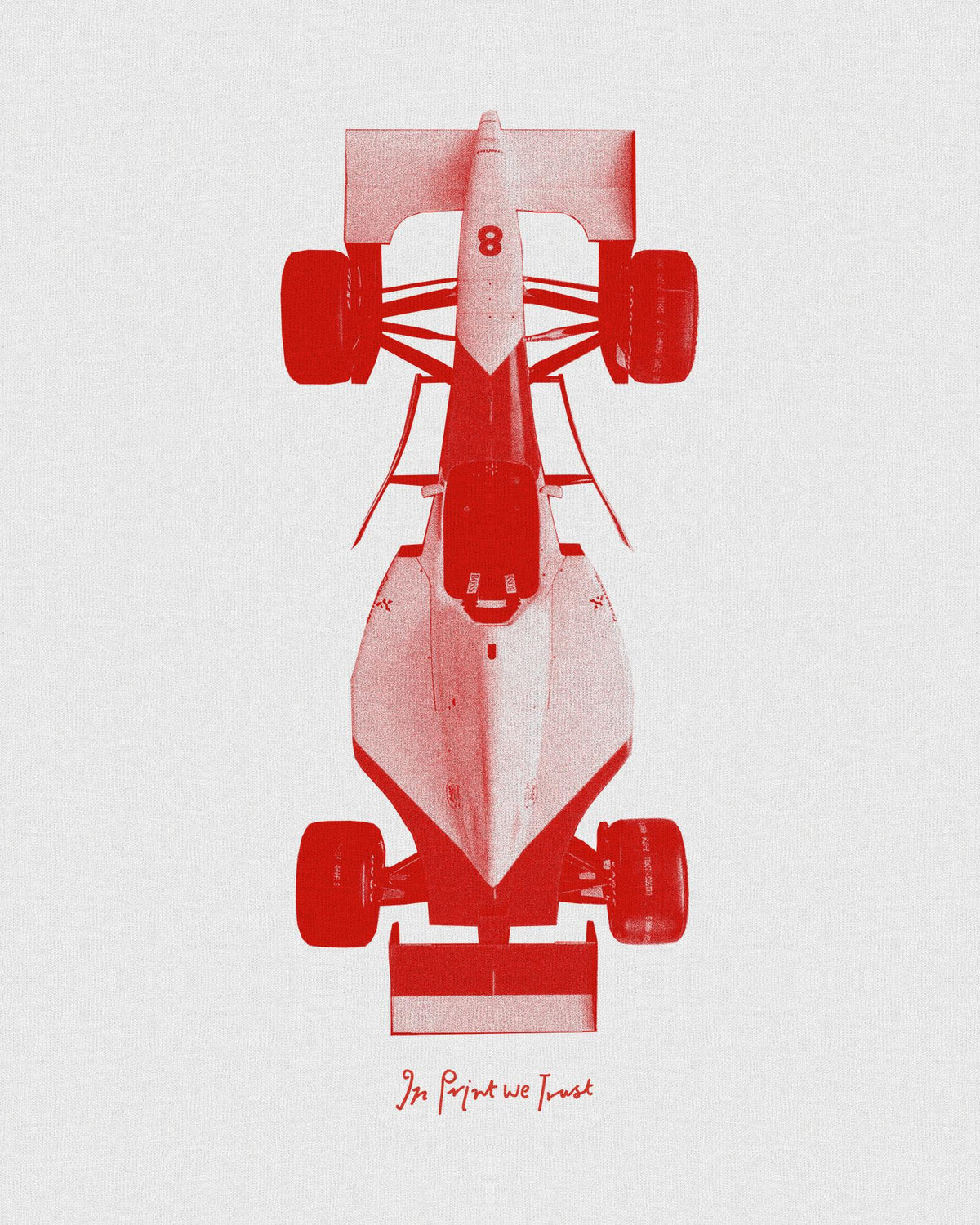 racing car heavyweight tee