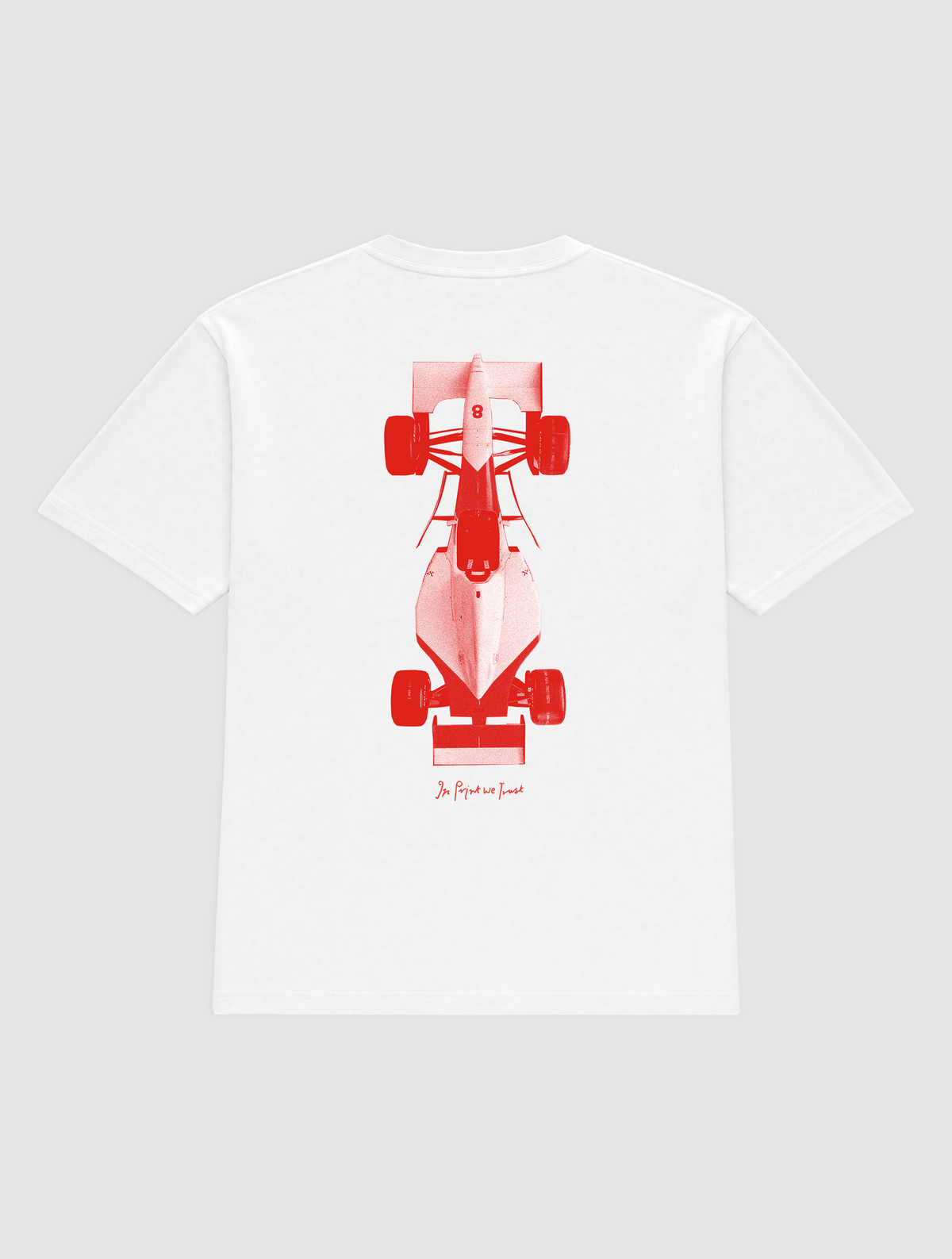 racing car heavyweight tee