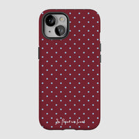 raspberry tough iPhone case - In Print We Trust