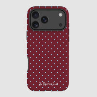 raspberry tough iPhone case - In Print We Trust